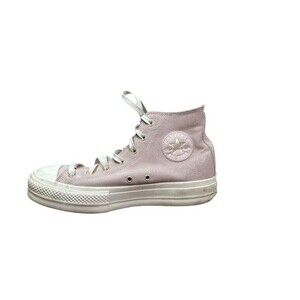 Converse CTAS Lift High Platform Suede A03728C Mauve Lilac Womens Size 10.5